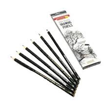 Camel Drawing And Sketch Pencil HB,2B,4B,6B,8B,10B - Pack of 6