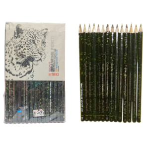 Camel High Quality Drawing Pencil, Finest Crystalline Graphite Lead 14 Hexagonal Pencil 1pc, Free Soft Charcoal