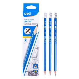 Deli EC001-HB Graphite Pencil - 12pcs