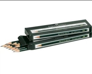 Faber Castell 9000 Graphite Pencil 4B - 12 Pcs