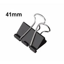 JML 41 mm Binder Clips Black