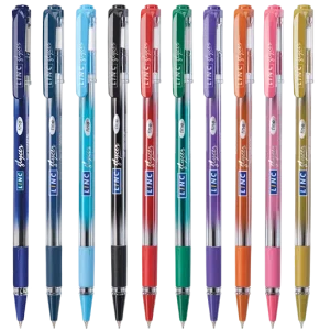 Linc Glycer Super Smooth Ball Pen Blue Ink - 5Pcs