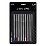 Linc Pentonic Color Ball Pen Multi Color Ink 10 Pcs