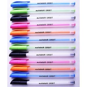 Matador Orbit Ball Pen 12Pcs - Black Ink
