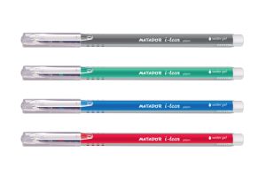Matador i-teen Gel Pen Blue/Green/Red/Black 6Pcs