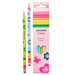 Matador i-teen Pencil HB/2B - 12 Pcs