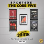 5 Posters - The Core 5