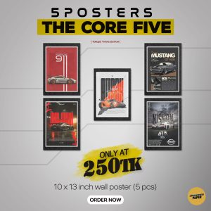 5 Posters - The Core 5
