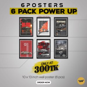 6 Posters - Pack Power Up