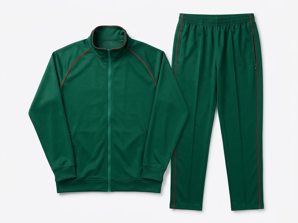IMG_7043 Female ISSB Candidates' Green Tracksuit - Image 1