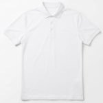 Plain White ISSB Polo T-Shirt