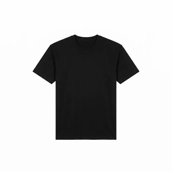 Plain White Round Neck T-Shirt (Ash, Black, White) - Image 2