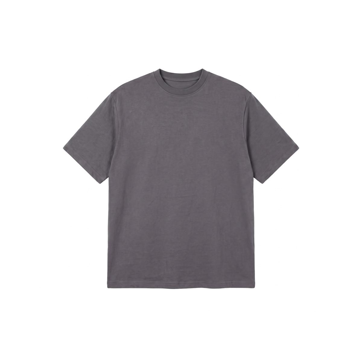 Plain White Round Neck T-Shirt (Ash, Black, White) - Image 3